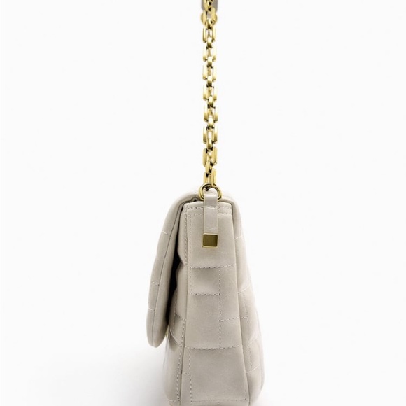 ZARA QUILTED SHOULDER BAG - Picture 10 of 11